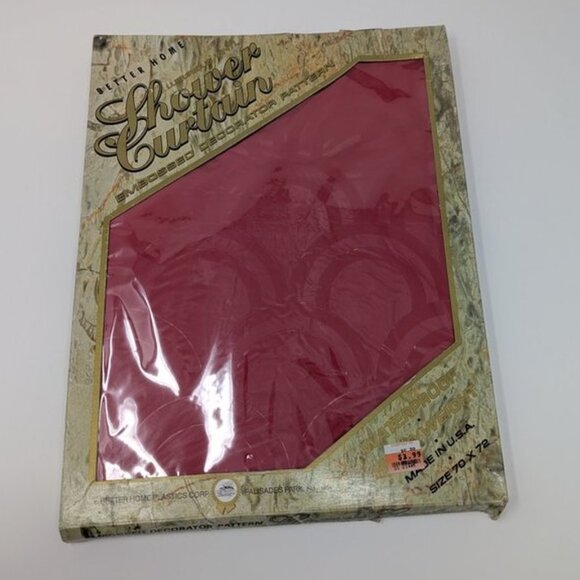 *3 FOR $9* NEW Better Home Luxurious Vinyl Embossed Waterproof Shower Curtain - Picture 1 of 3